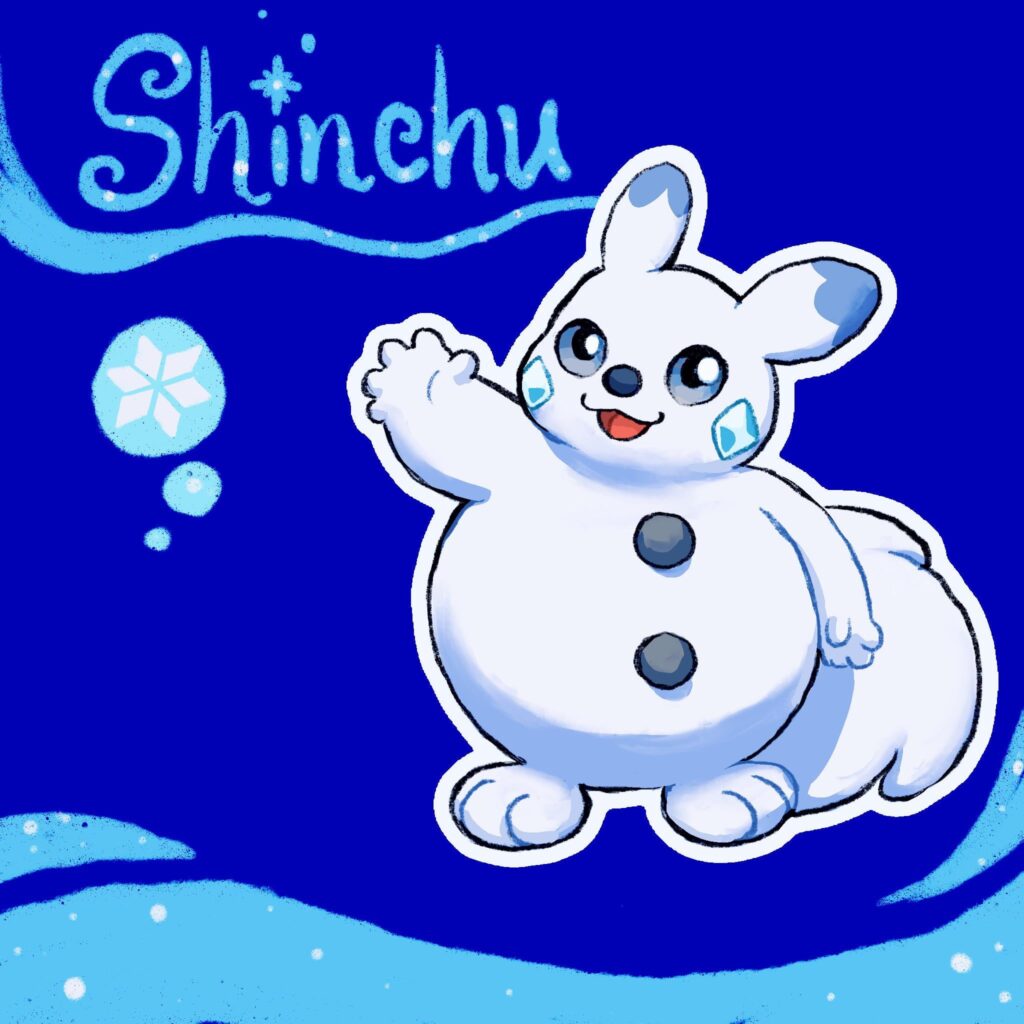 Shinchu-Ice type Pikachu
