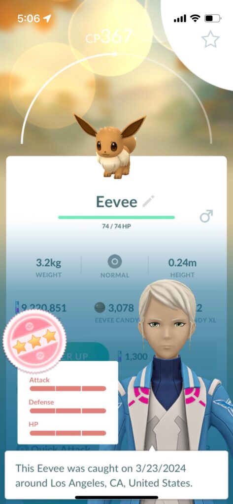 Who should I evolve her to?