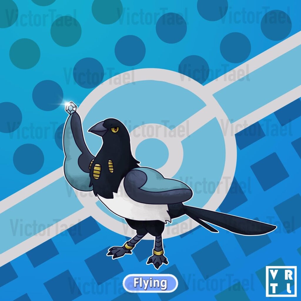 015. Urracrow_(Spain inspired FKMN) Swipe to see its infodex! ➡️