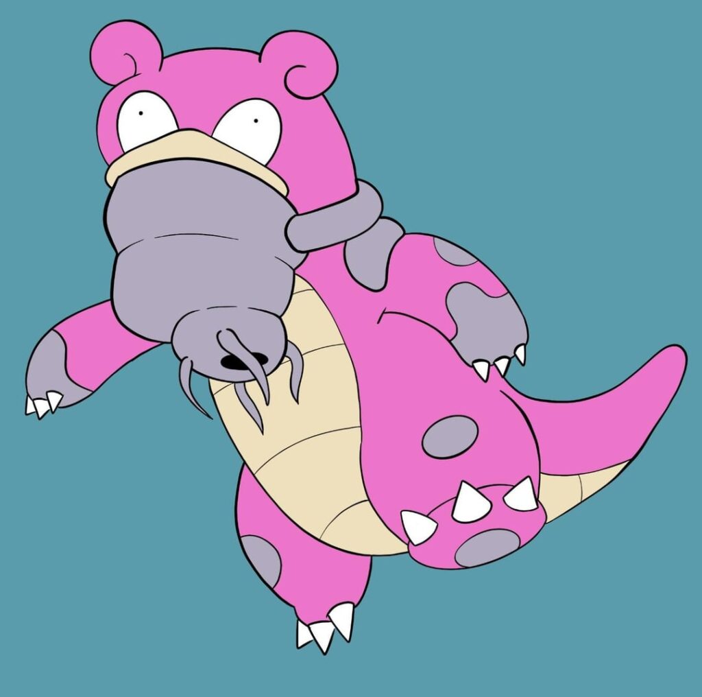 Space themed Slowking evolution