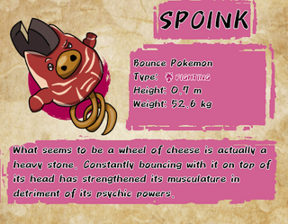 Regional Spoink line