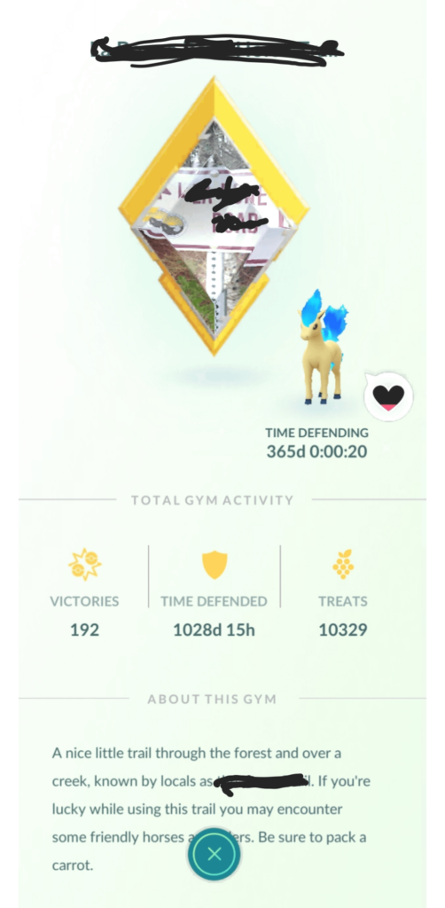 Happy One Year Gym Anniversary Ponyta