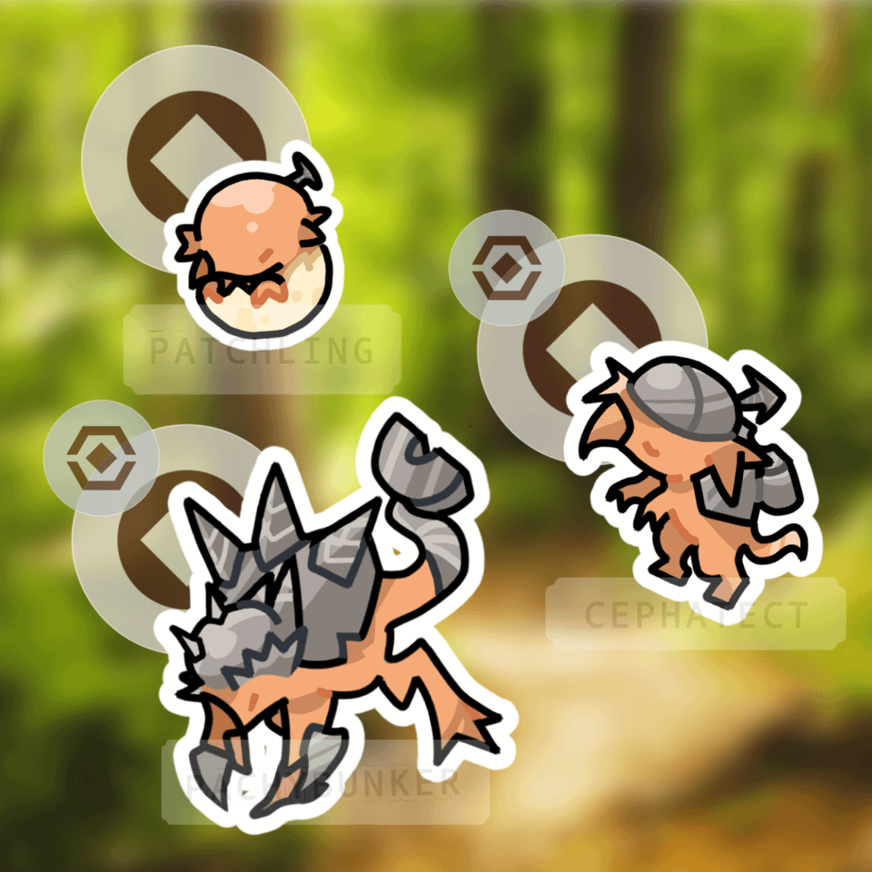 Here's some concept Pokemon i made for someone since i have nothing else to do with them