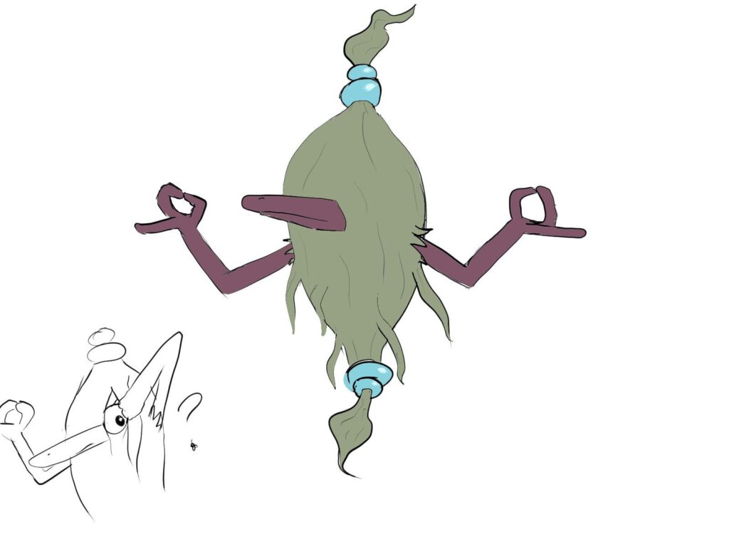 Keep working at it, and one day...you will achieve nirvana...like me! Spirvana, a psychic/ghost type and the evolved form of Psippie!