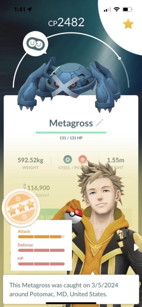 My first actually good pokemon!!