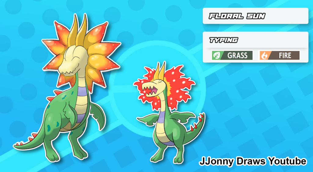 I drew Paradox Past Sunflora
