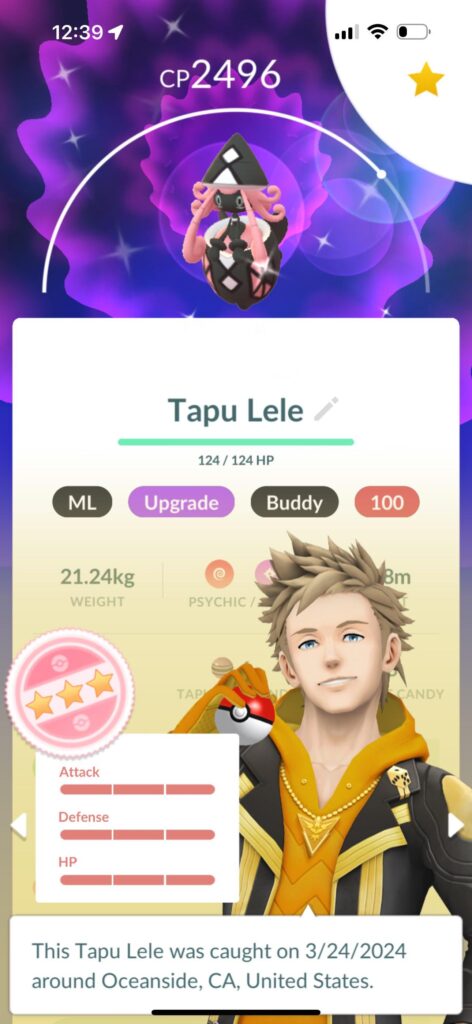 Just caught my best Pokemon so far. Any name suggestions!? Should I use my rare XLs?