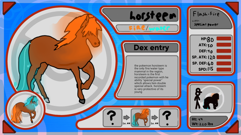 Horsteem, the middle stage of the ########## line (should I make it's pre evo?)
