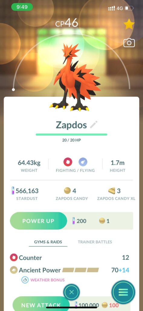 Felt like I’ve had crap luck on this game for a while, but caught this last month on my second encounter with a big bird