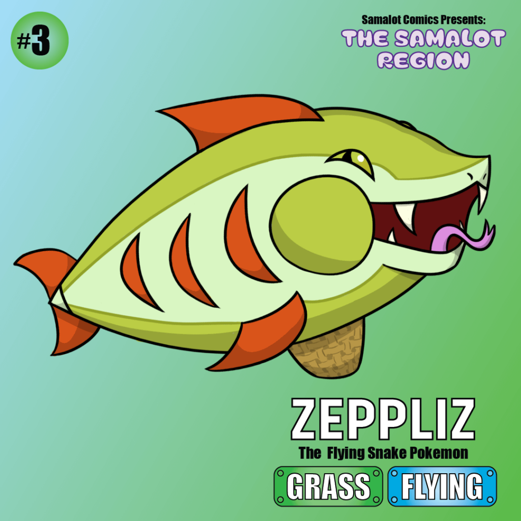 [OC] Zeppelin + lizard