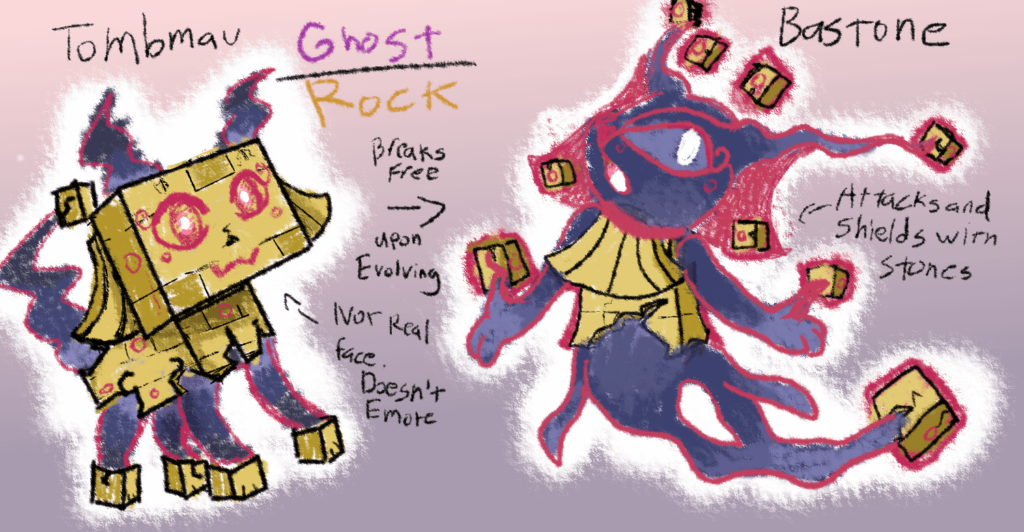 Some Egyptian Cat Fakemon I made