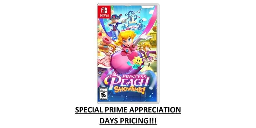 Princess Peach: Showtime! on sale at Woot for $49.99
