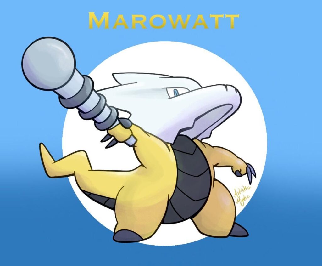 Made an electric type Marowak named Marowatt