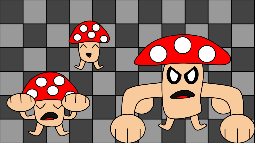 Mushibi Mushleep, And Mushule Are My Starter Fakemon