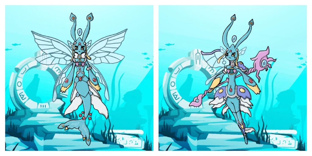 Queensea (Mother Pokémon)