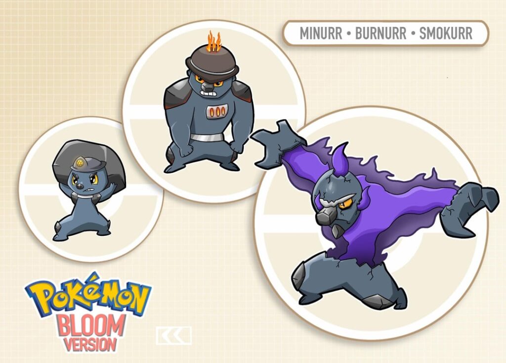 Pokemon Bloom - Convergent Timburr Line