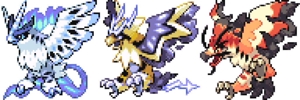 I can finally post this yey! Okay Kanto Big Birbs