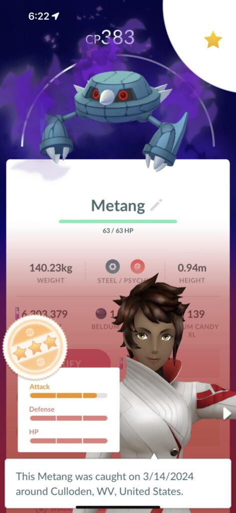 Legit question, best to keep shadow or purify for hundo?