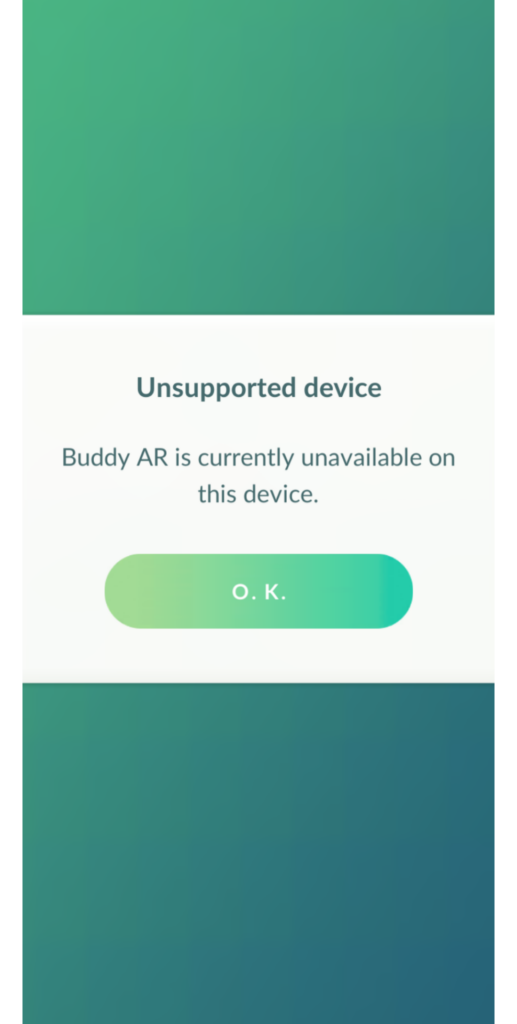 Buddy system no longer supported