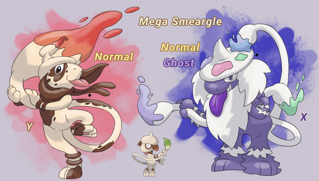 Mega Smeargle X & Y