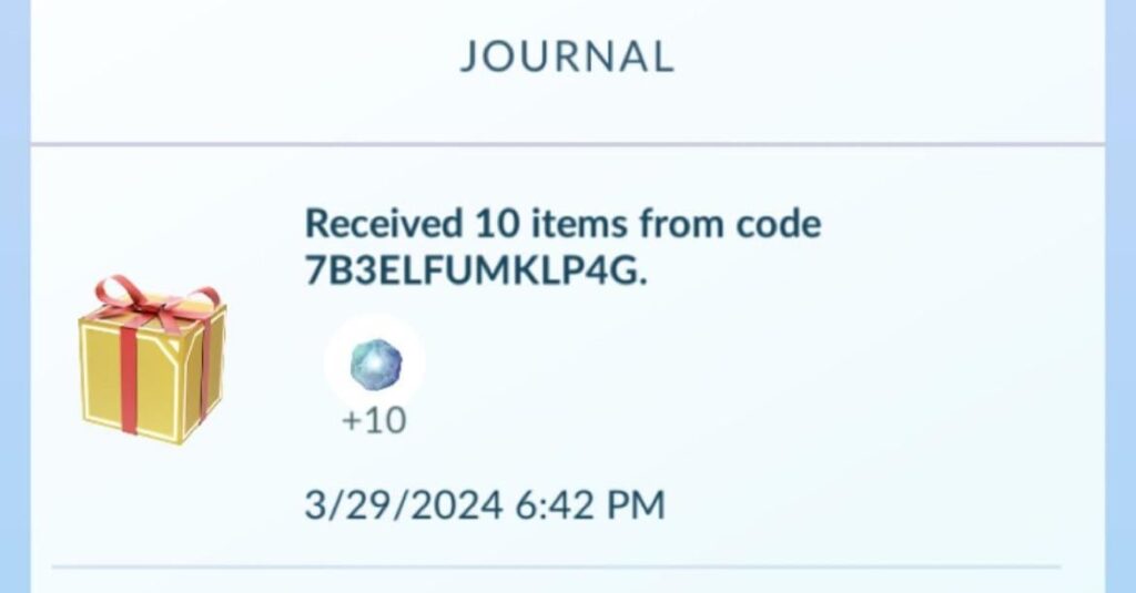 Code for 10x Purified Gems!