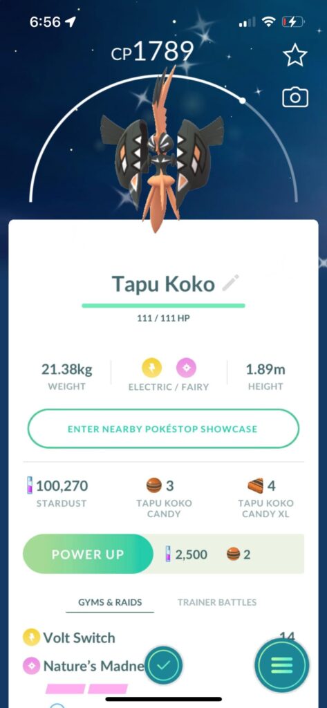 My most recent shiny catch