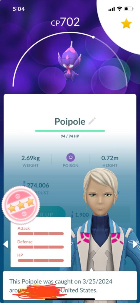 I just got my first Hundo and my first shiny in the same day!