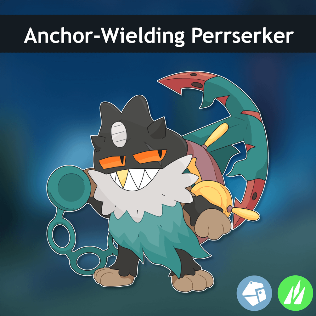 A symbiotic form of Perrserker and Dhelmise !