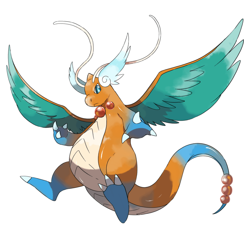 In honor of Megas making their return, I present the Mega Dragonite I commissioned from the wonderful Goldmills