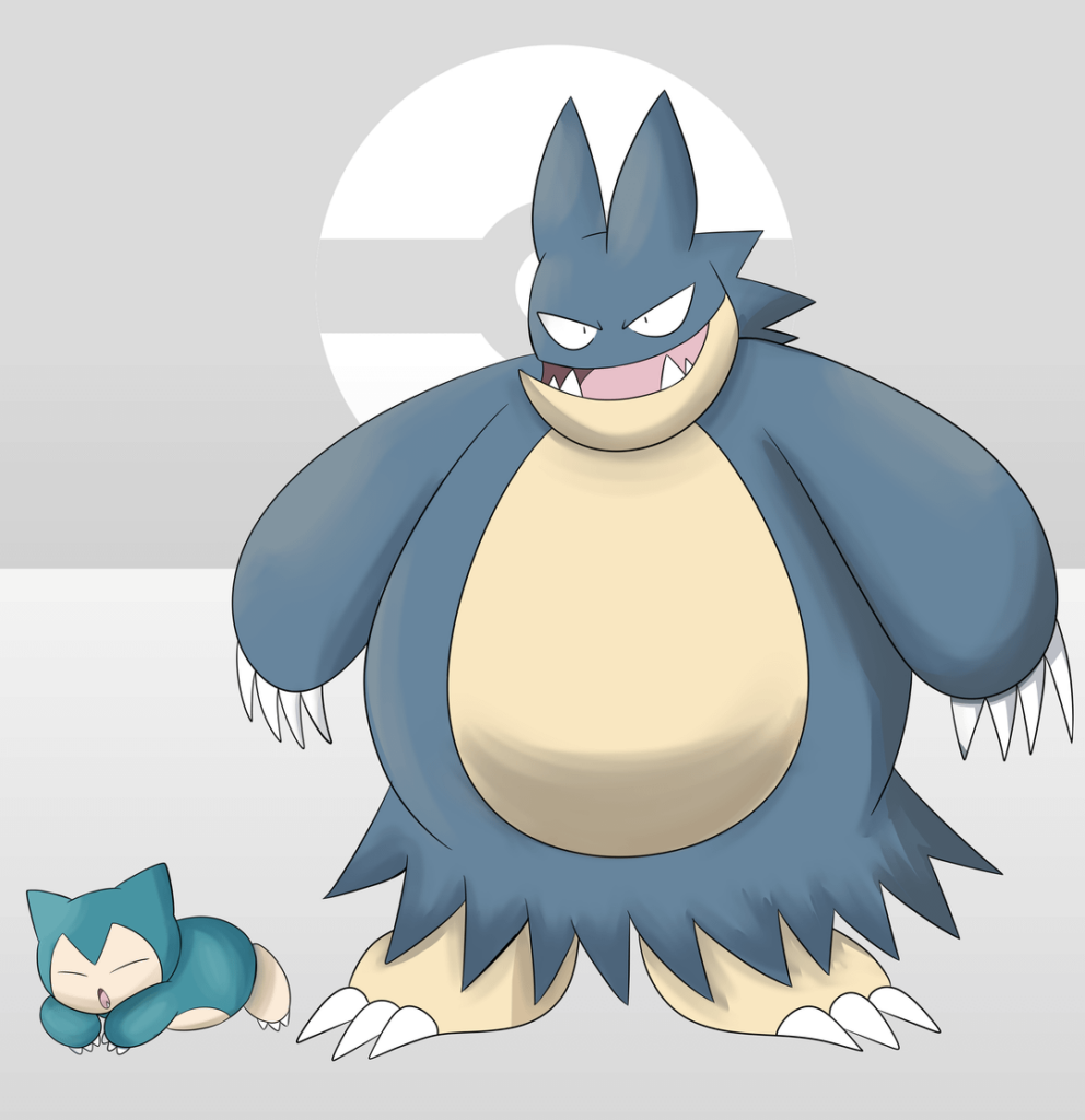 Snorlax and Munchkax Evolution Swap