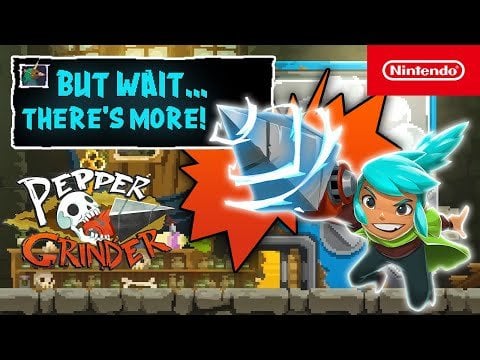 Pepper Grinder – DRILLfomercial Trailer – Nintendo Switch