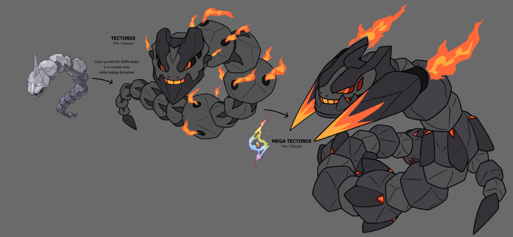 Regional Onix evolution + a Mega Evolution!