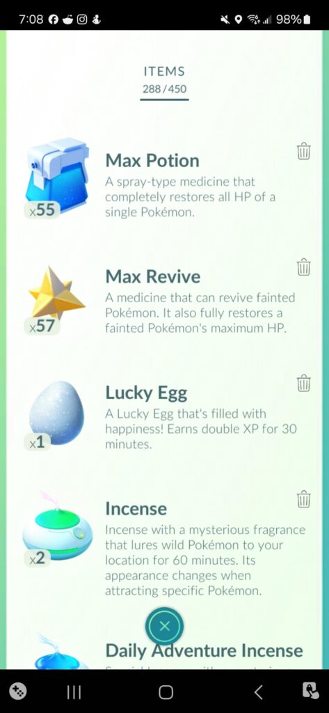 My item layout just changed