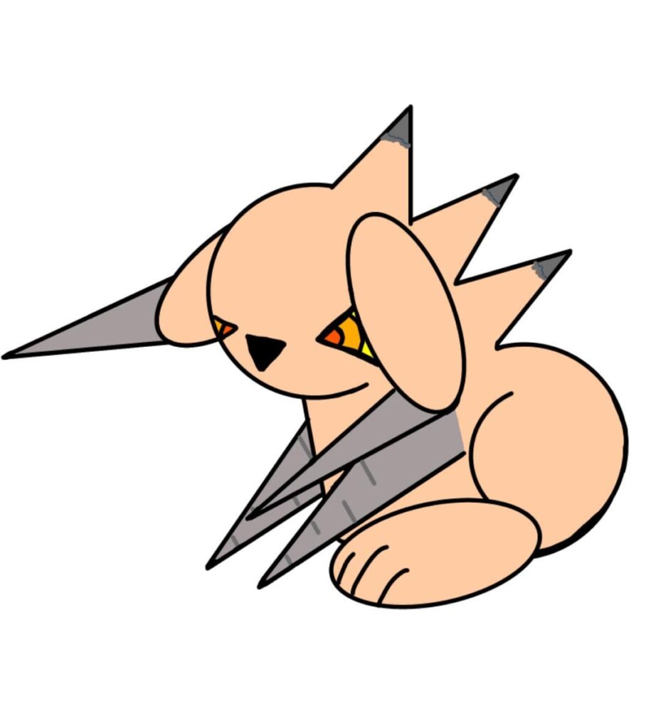 Papillomusk(rabid rabbit Pokémon)