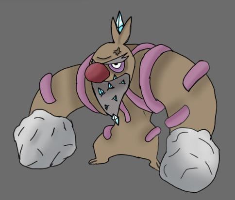 My take on a mega Conkeldurr