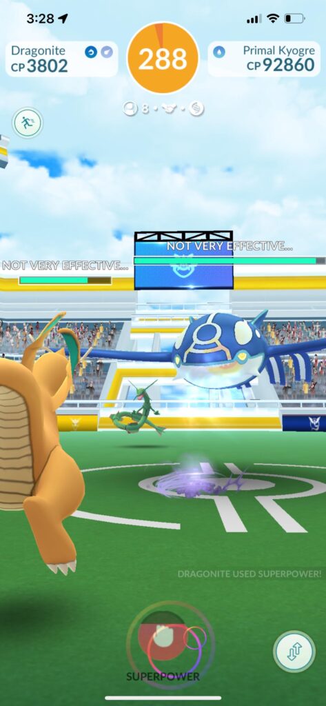 So everyone else’s raids are permanently saying everything and everyone isn’t effective, right?