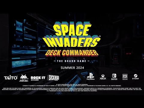 Space Invaders Deck Commander - The Board Game - Announce Trailer Gematsu 63.1K subscribers Subscribe