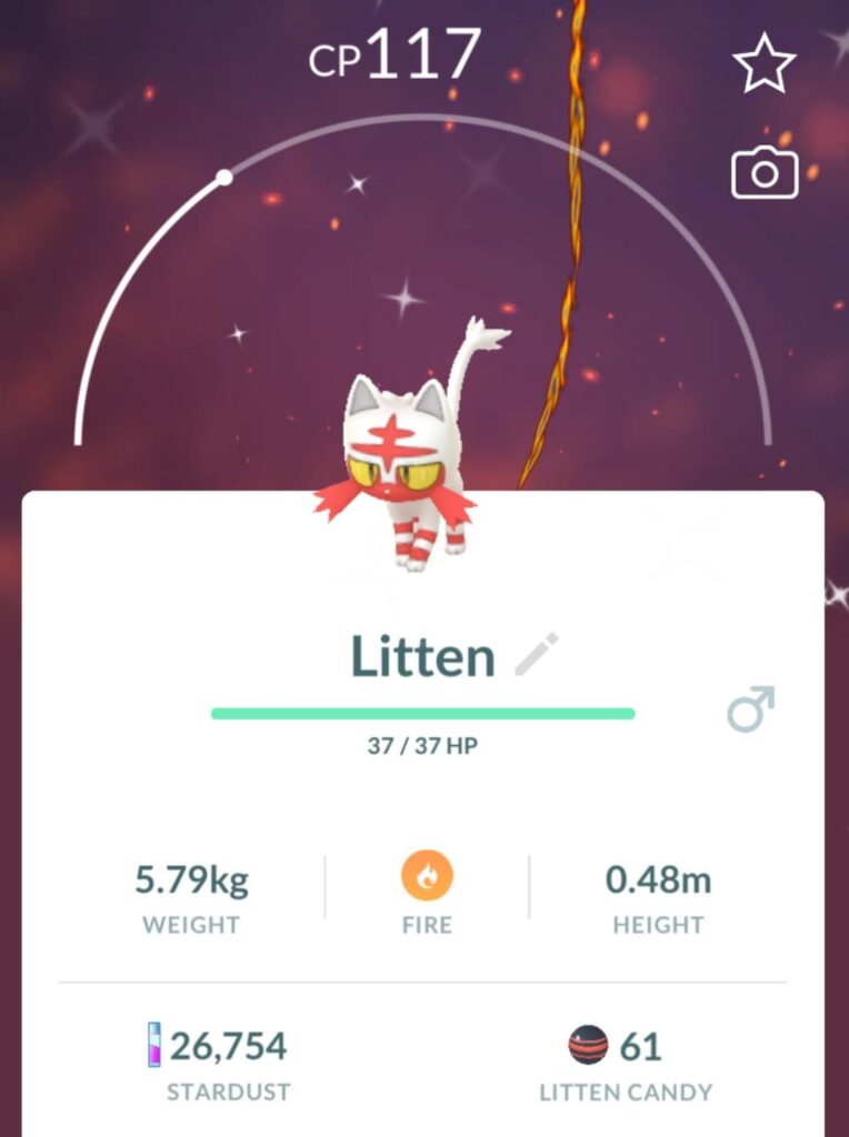 Finally caught my first shiny!