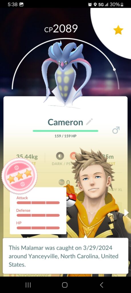 My youngest called me, yelling about a 4 star inkay at a friend's house, I ran and all 7 of us there caught it. We're all very happy about it!