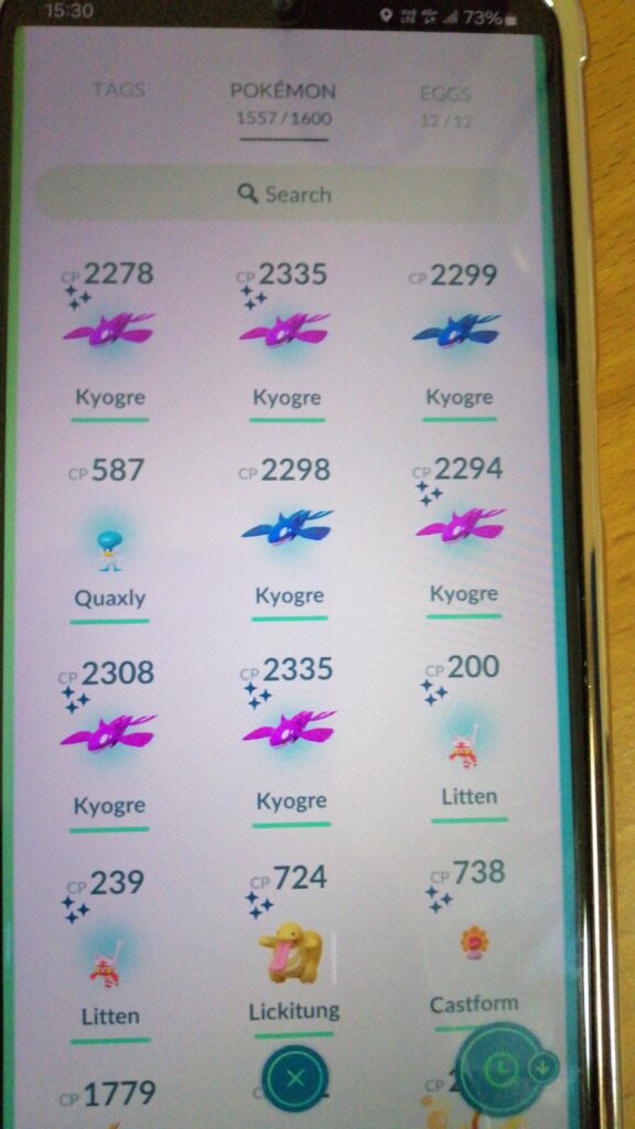 Kyogre raid day shiny rate