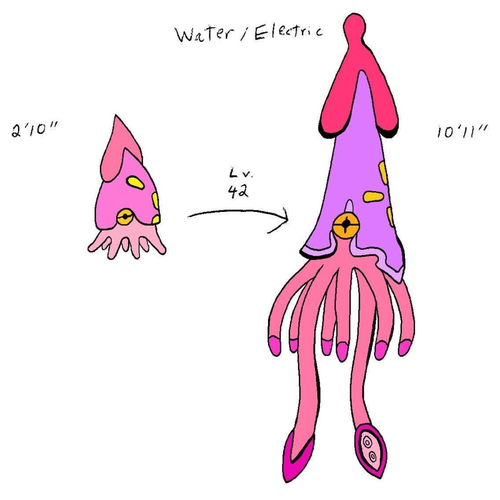 Squid Fakemon