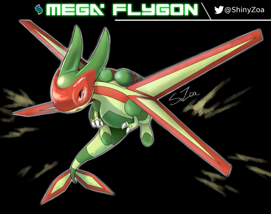 Mega Flygon - "I can't shake em"