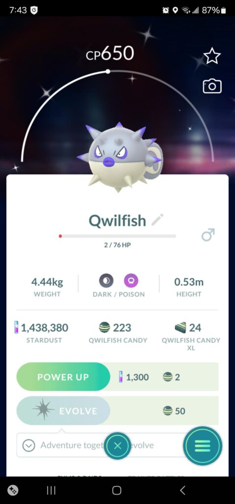 LPT: Power up a pokemon will revive it