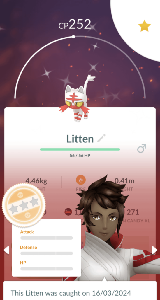Yay, I caught a shiny! ...oh
