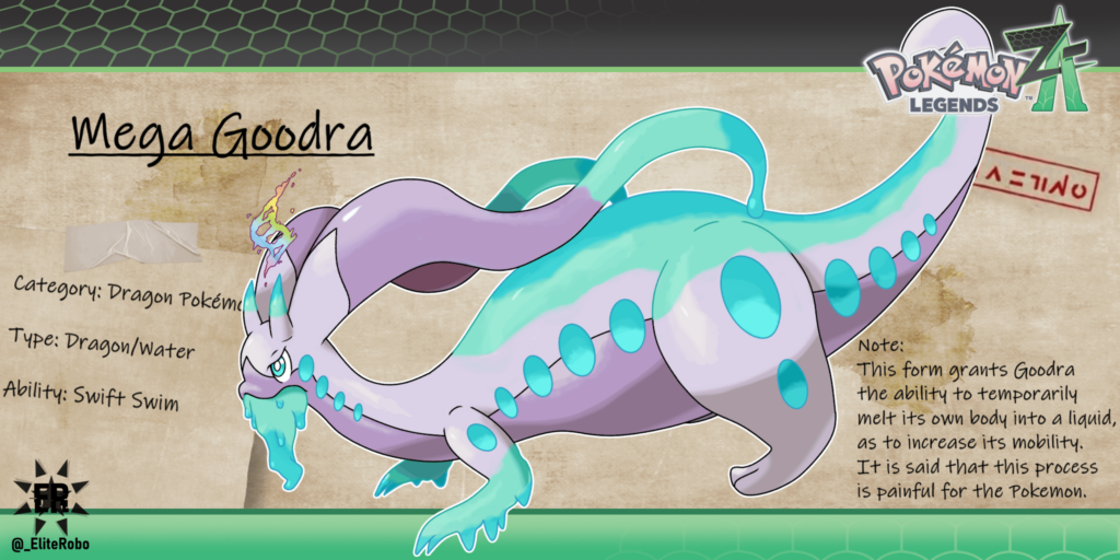 [OC] Mega Goodra