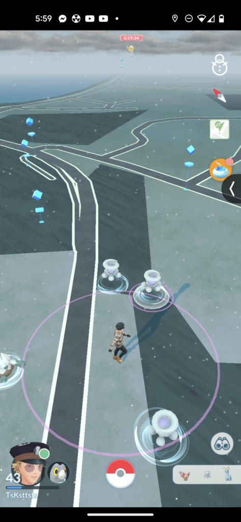 Considering all the players striving to find snow-type castform, I thought I'd share.