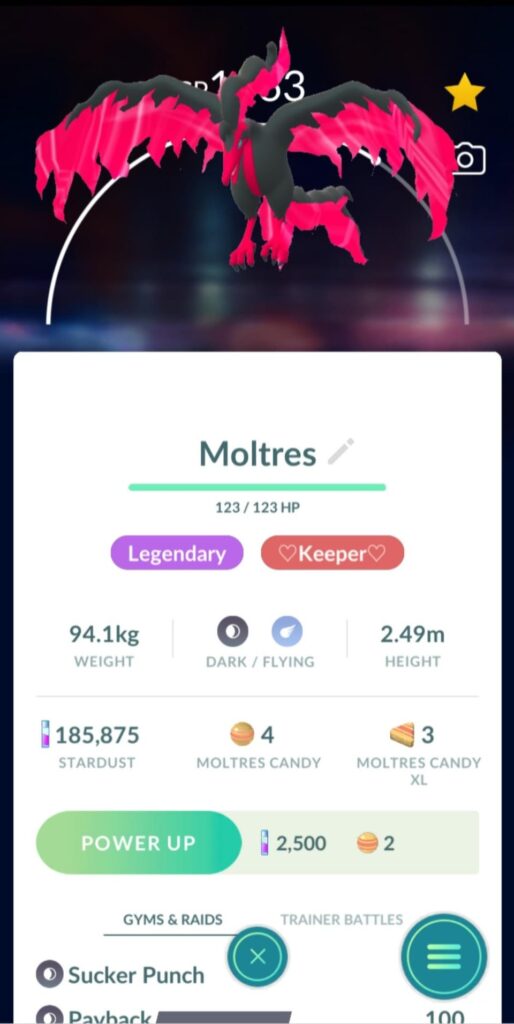 Caught this on my first throw. How lucky was I?