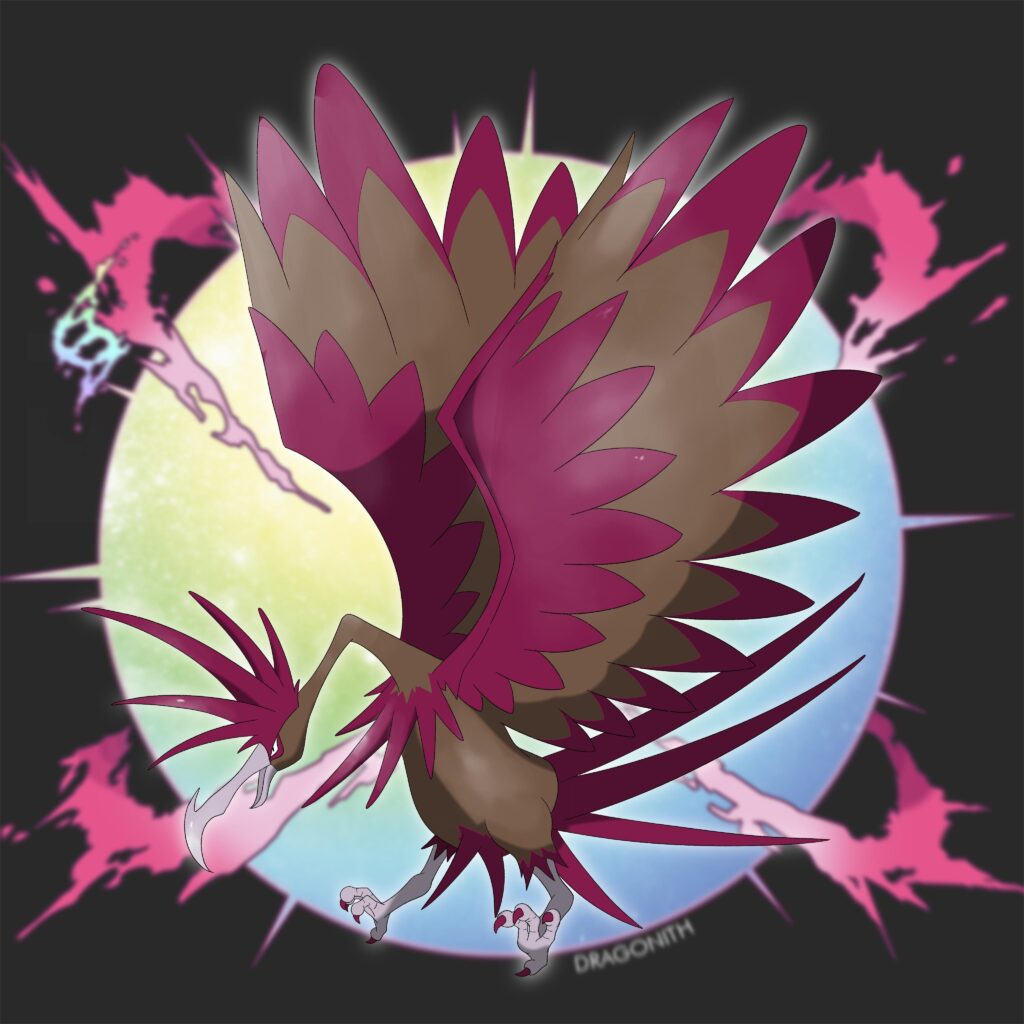 Mega Fearow (dark/flying)