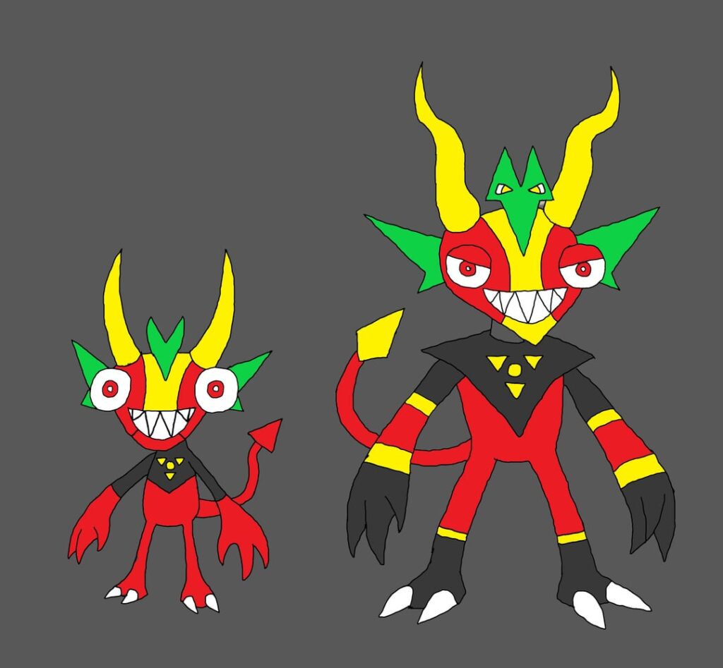 some fakemon based in the chilean culture,