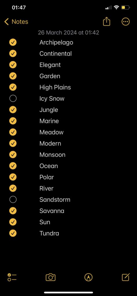 Missing 4 Scatterbug types on the Pokédex when there is only two more??